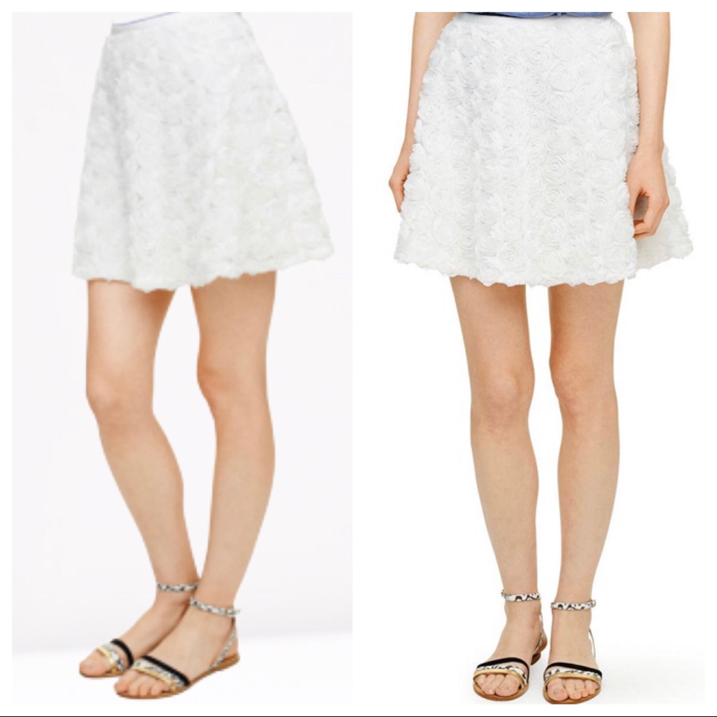 Club Monaco Doddie Rose Floret Skirt